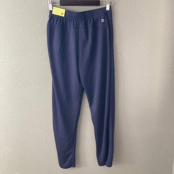 All In Motion NEW Midrise Mesh Pants - Navy Blue - Large 12/14 - Picture 5 of 6